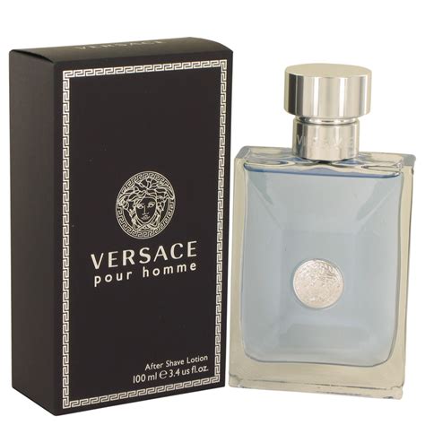 versace pour homme after shave lotion review|compare Versace cologne to other brands.